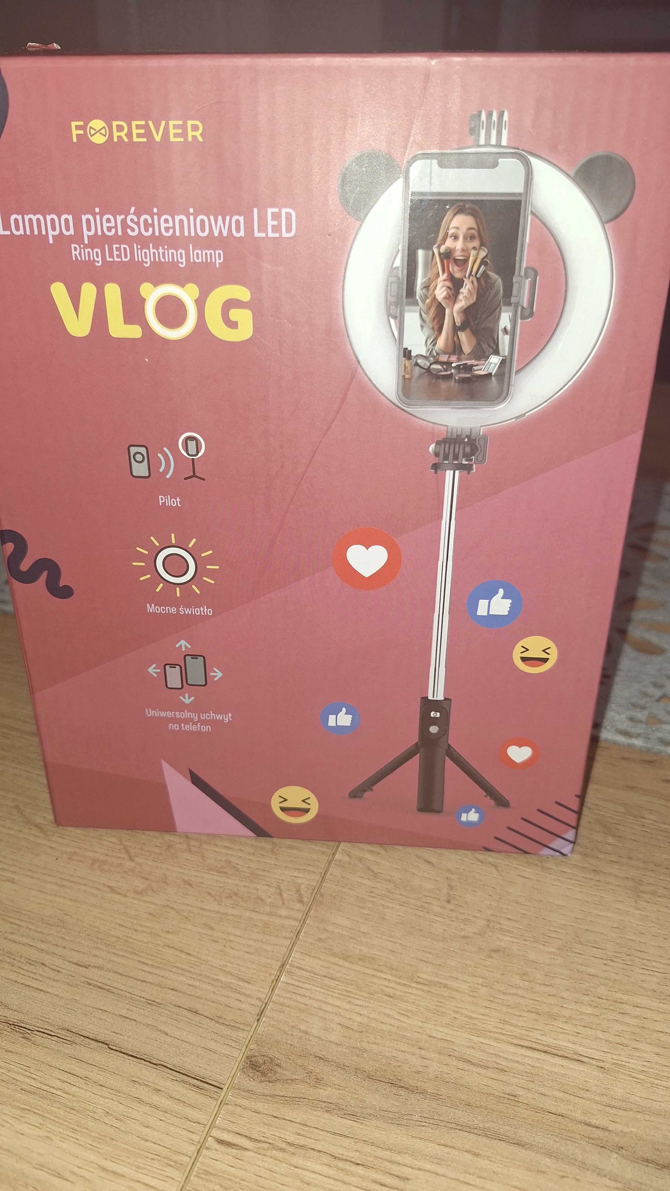 Lampa pierscieniowa LED VLOG