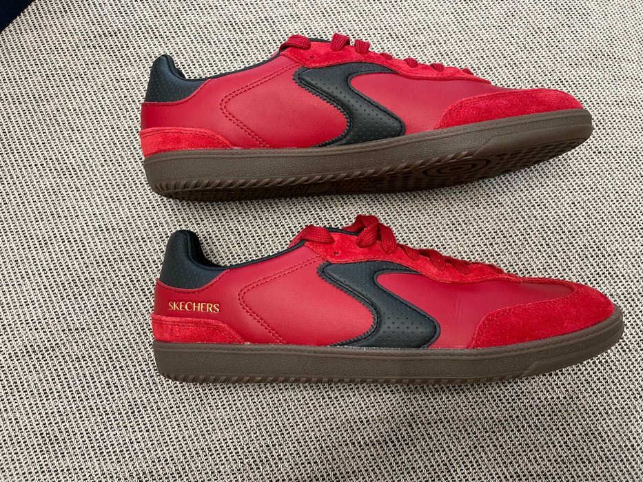 Skechers Hotshot vermelhos, tamanho 41