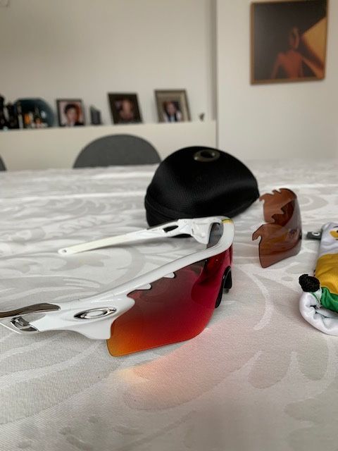 Oculos ciclismo desporto okley usados uma vez