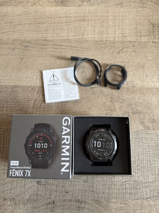 Zegarek Garmin Fenix 7x Solar IDEALNY !!!