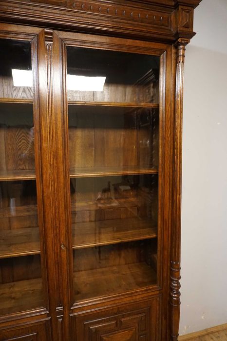 Wysoka Eklektyczna Biblioteka Francuska PO RENOWACJI