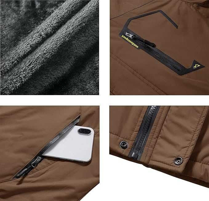 Nowa męska kurtka / parka / soft shell /zimowa /R-L / KEFITEVD !A1000!
