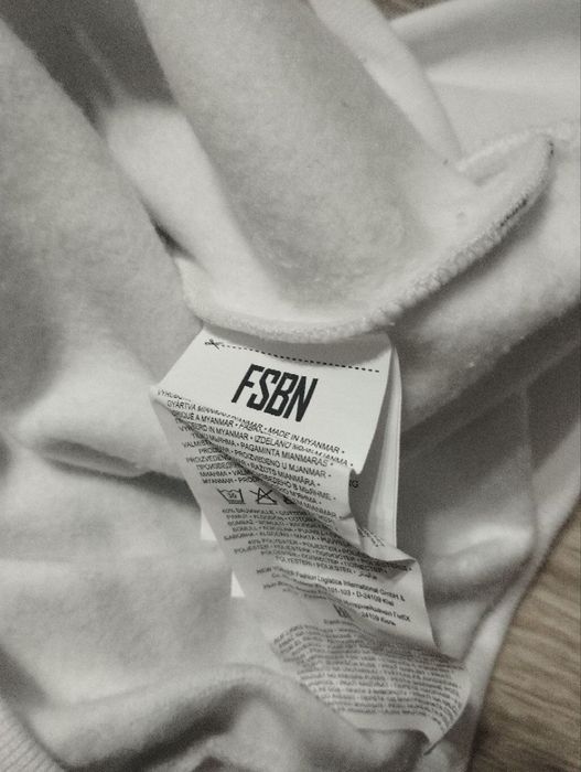 Худи FSBN с аниме принтом