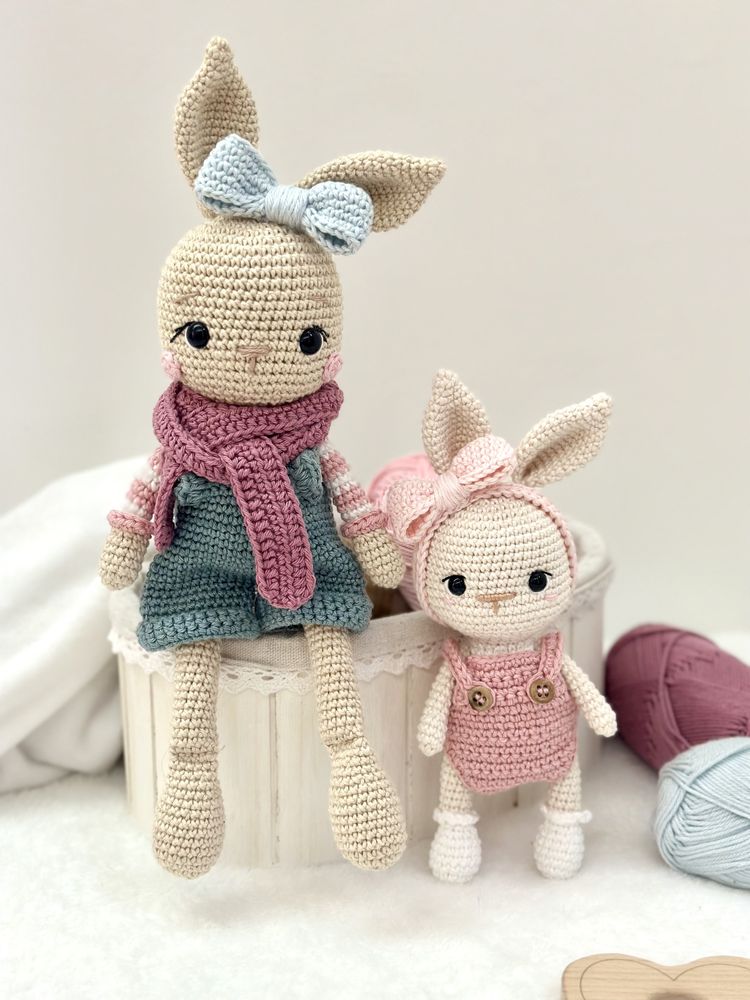 Coelhinhas em croché/ amigurumi