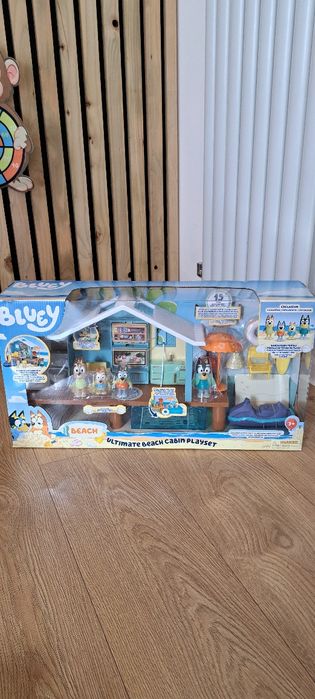 Bluey domek z basenem nowe