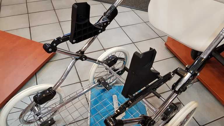 Adaptery łączniki do wózka Emmaljuna oraz Roan do fotelika Maxi Cosi