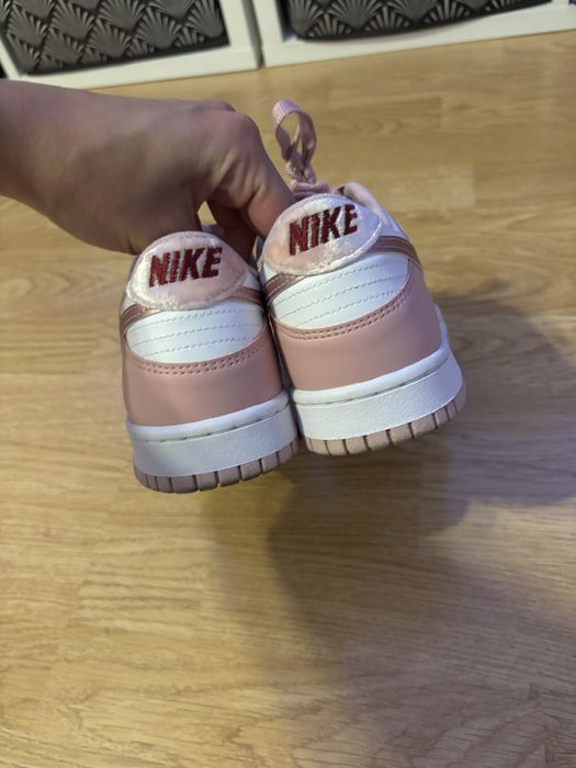 Buty nike dunk low różowe