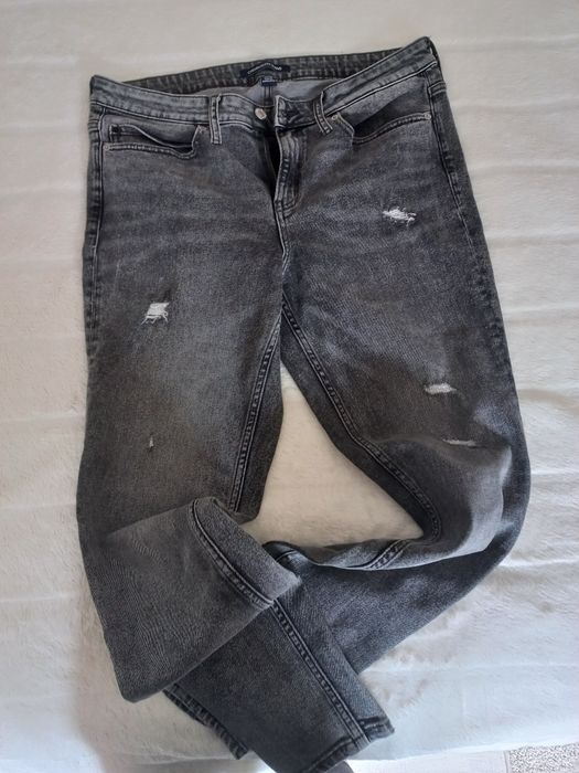 Spodnie damskie Calvin Klein Jeans szare