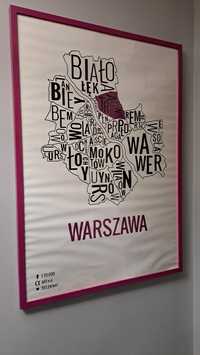 Plakat w ramie Warszawa Targówek