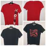 2 tshirts - vermelha Reebok e azul marinho TAO