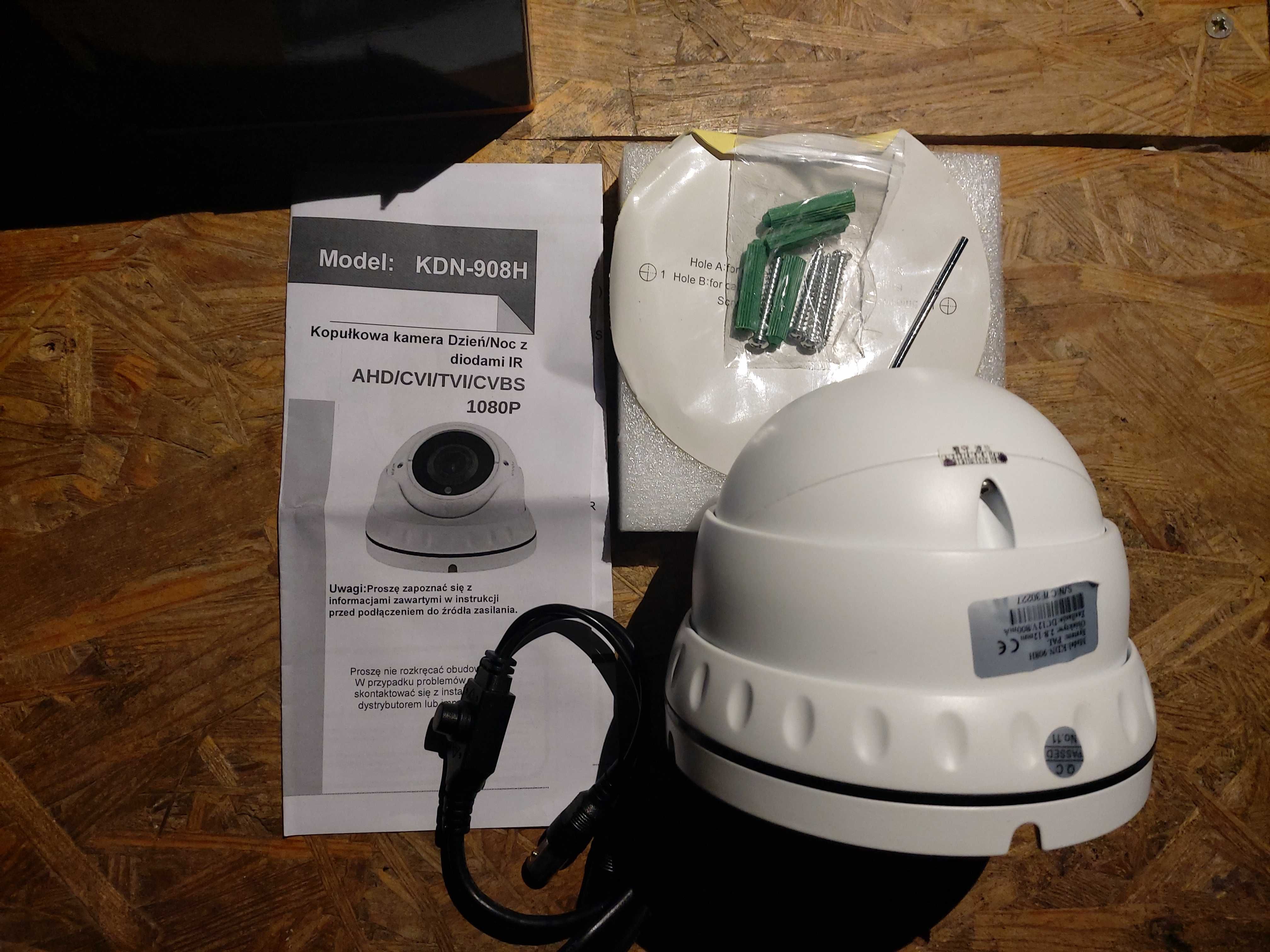 Kopułowa kamera dzień/noc model KDN-908H