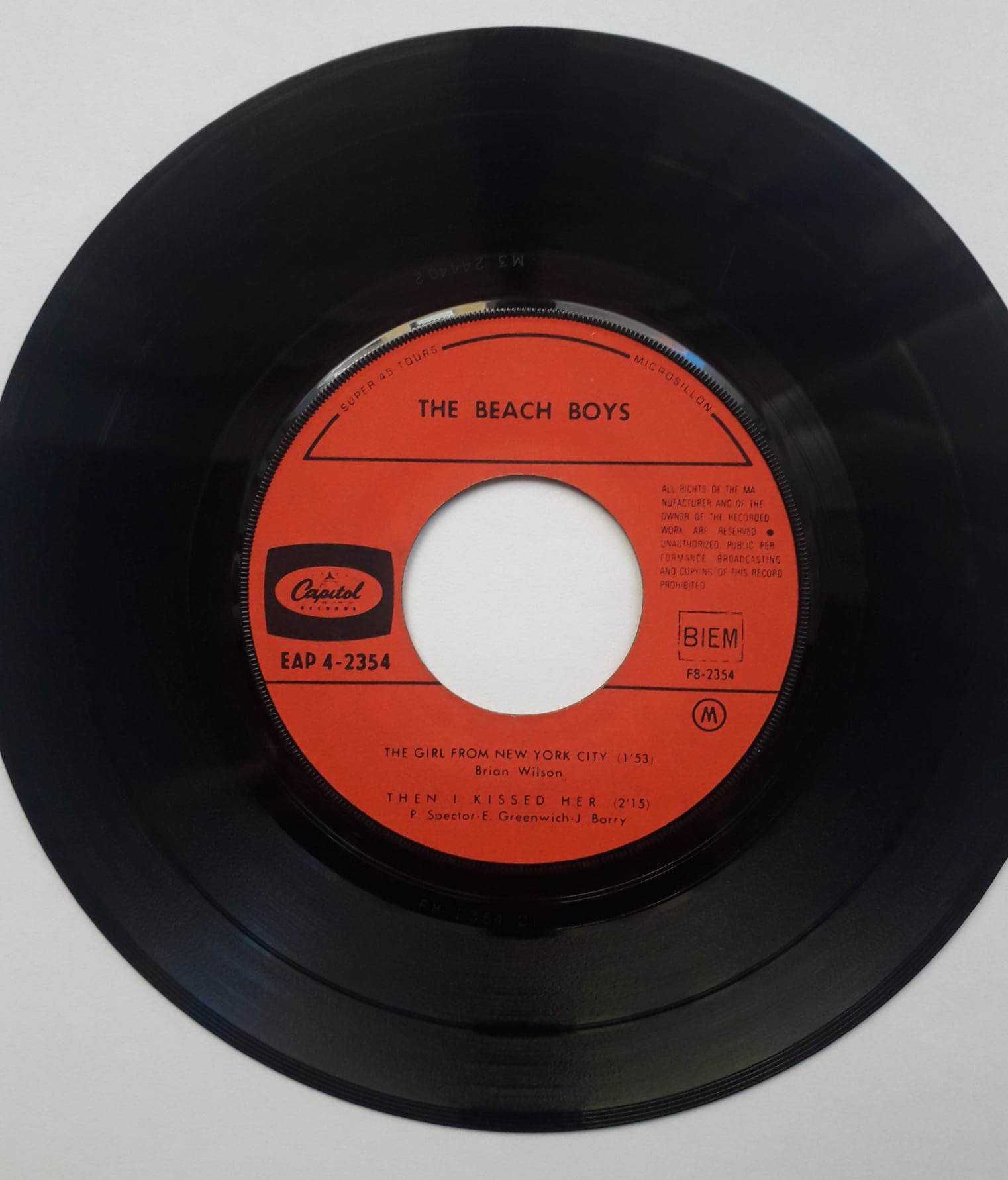 Singles RAROS - "California Girls" + "Four" 4 by The Beach Boys - VG+