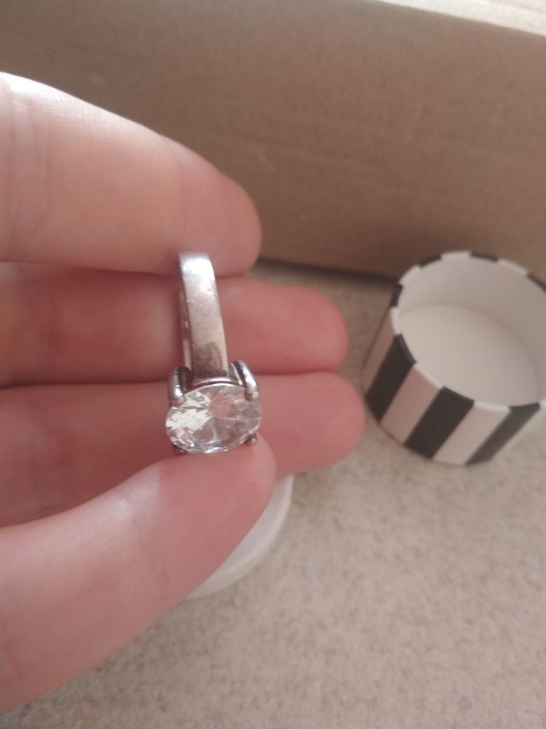 Кольцо серебряное Thomas Sabo c фианитом, 17-17,5 р
