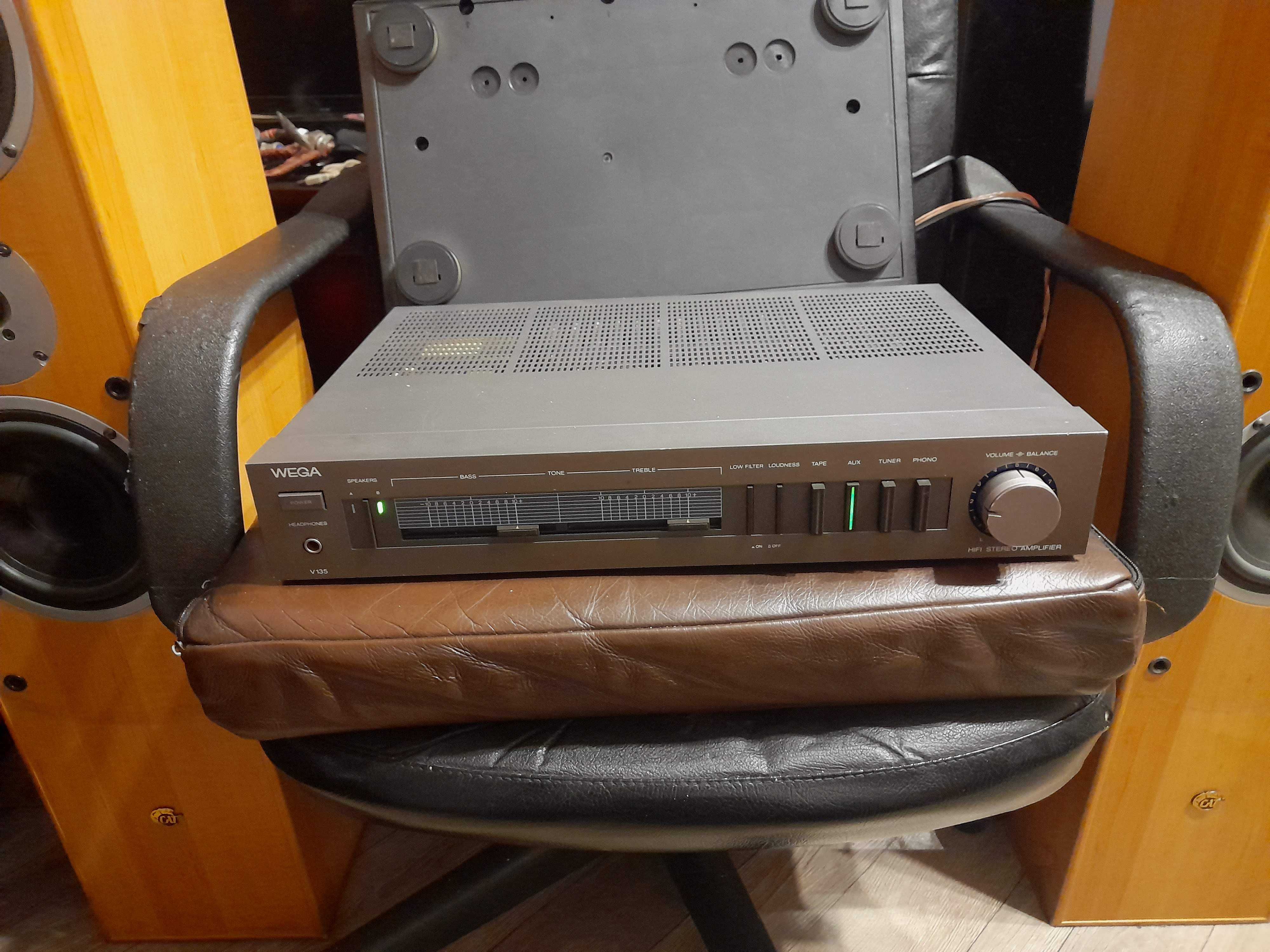 wzmacniacz HI-FI sony wega(1981)+CD-technics sl-pg580a+kolumny