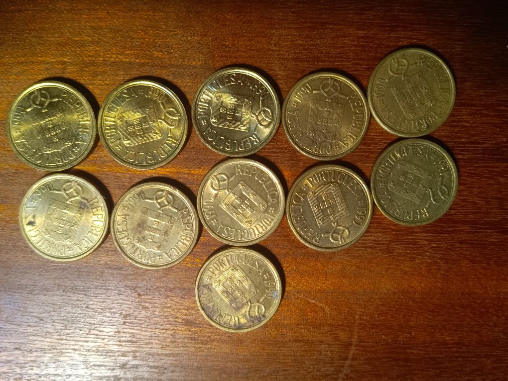 67 moedas de 10 escudos, 1986 a 2001