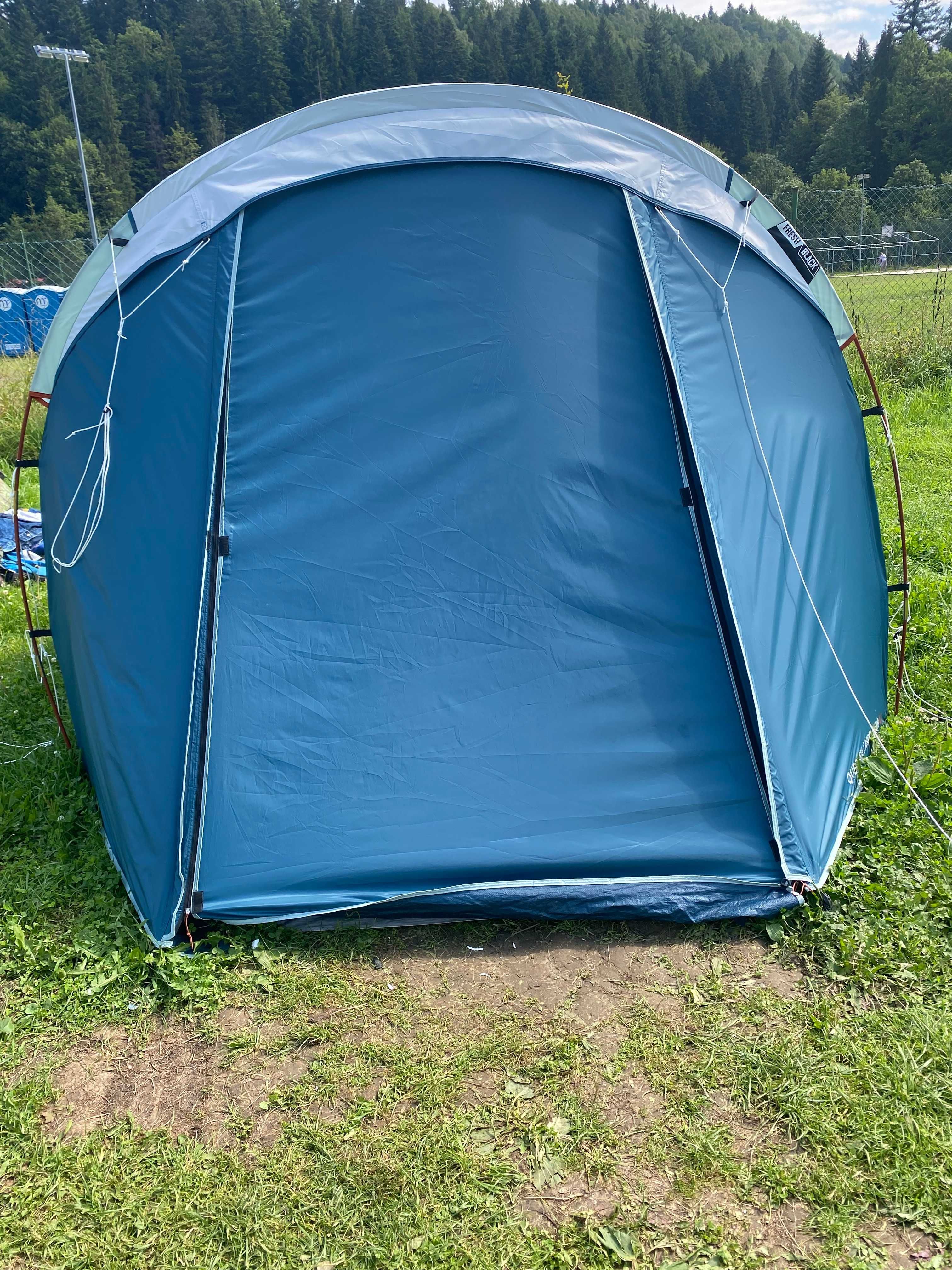 Namiot kempingowy Quechua Arpenaz 4.1 F&B 4-osobowy, 1 sypialnia