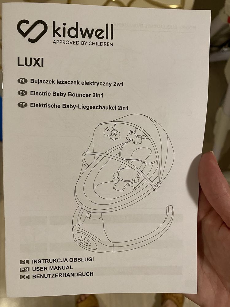 Leżaczek Kidwell LUXI