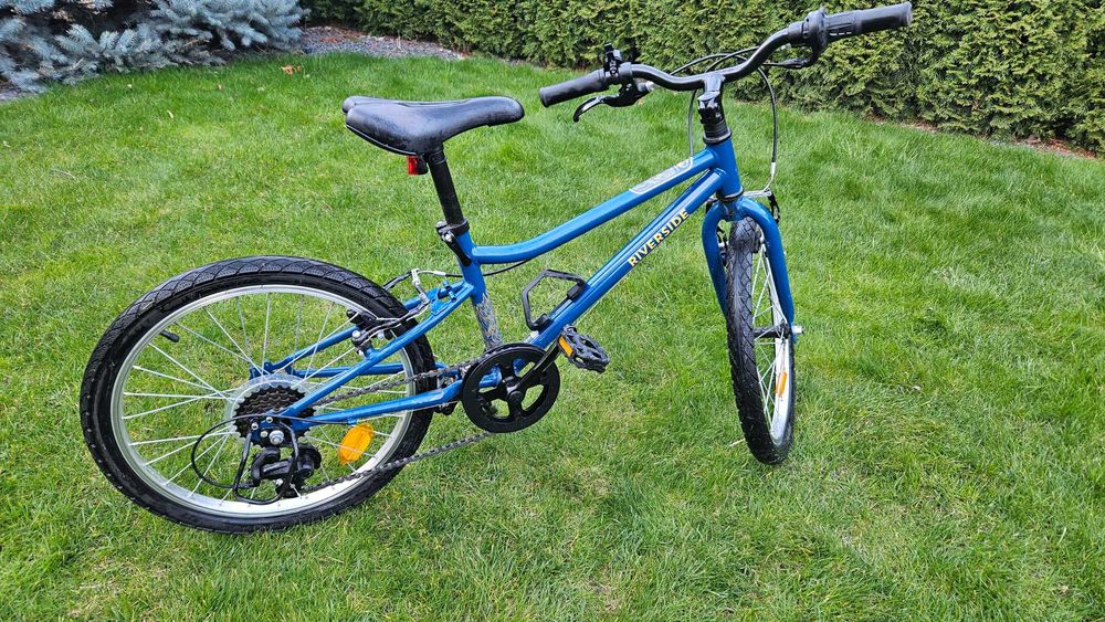Rower trekkingowy dziecięcy Riverside 120 - koła 20" +stopka, +uchwyt