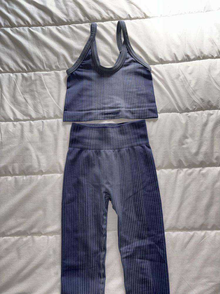 Conjunto ás riscas azul Prozis