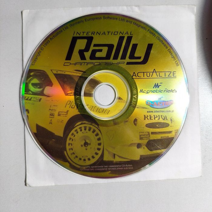 gra pc - international rally championship polskie wydanie