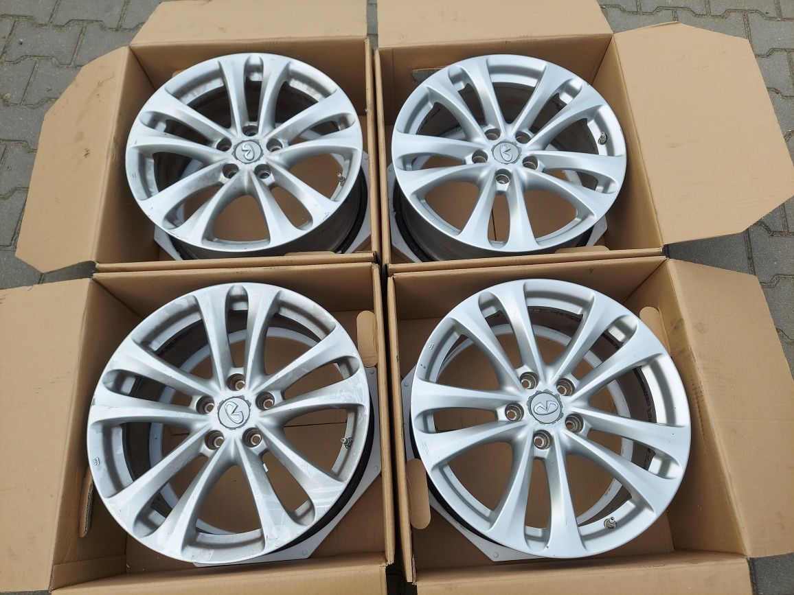 5x114.3 R18 Infiniti FX35 FX45 Q50 G25 Felgi Oryginalne Nissan OEM