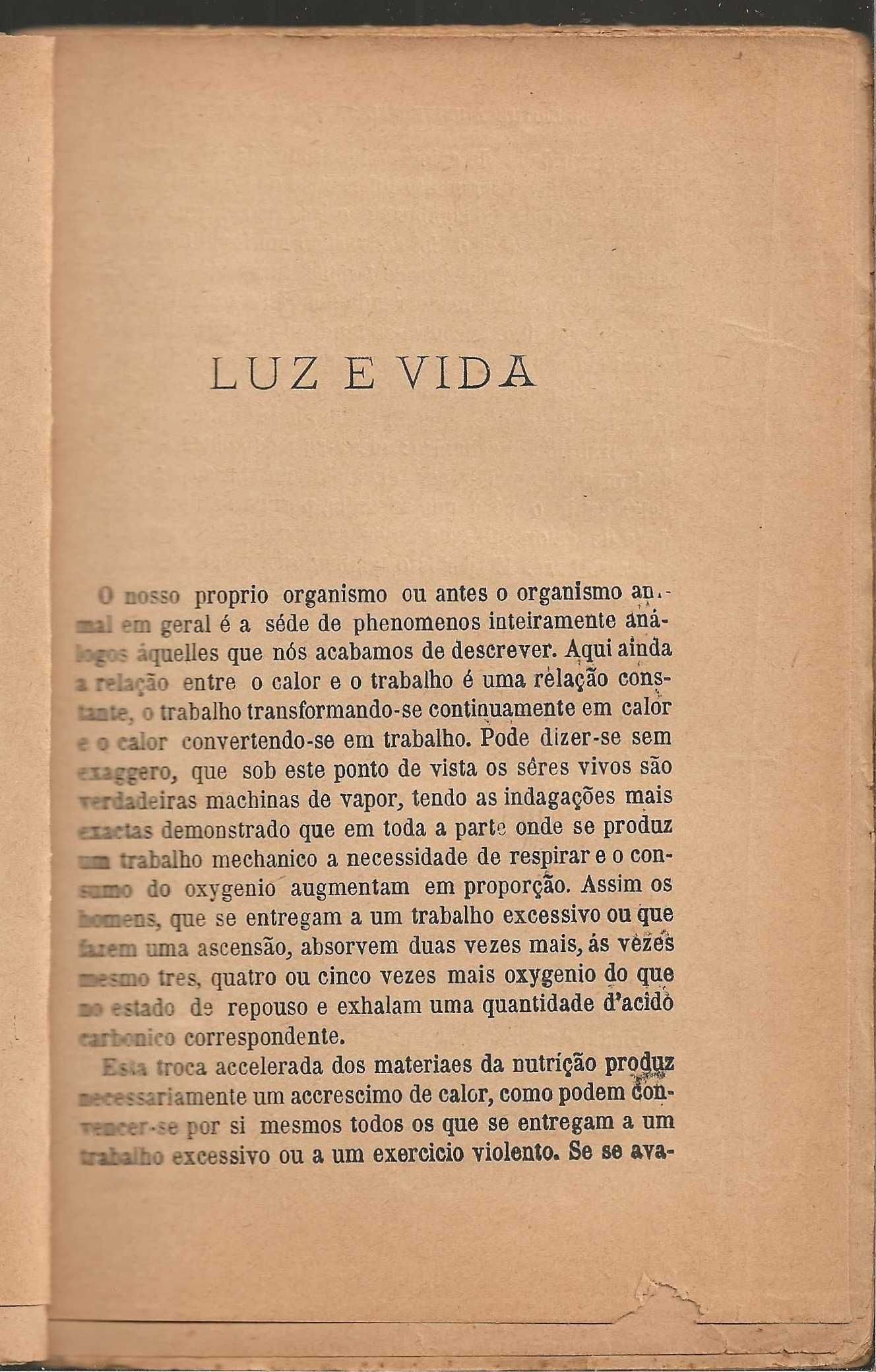 Luz e Vida – Volume II – Edição de 1889