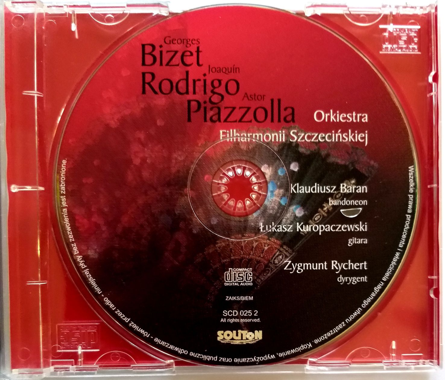 Orchestra Filharmonii Szczecińskiej 2003r Bizet Rodrigo Piazzolla