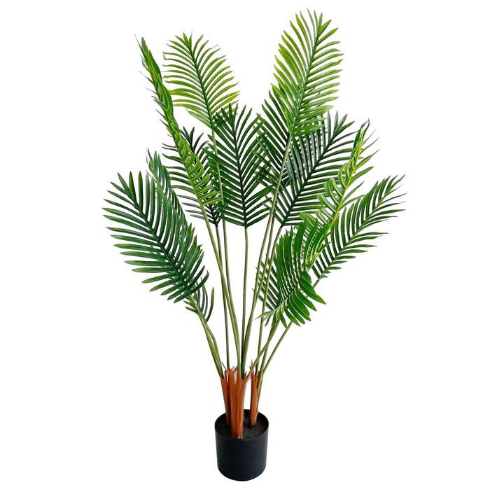 Sztuczna palma w doniczce roślina dekoracyjna drzewko ozdobne 120 cm