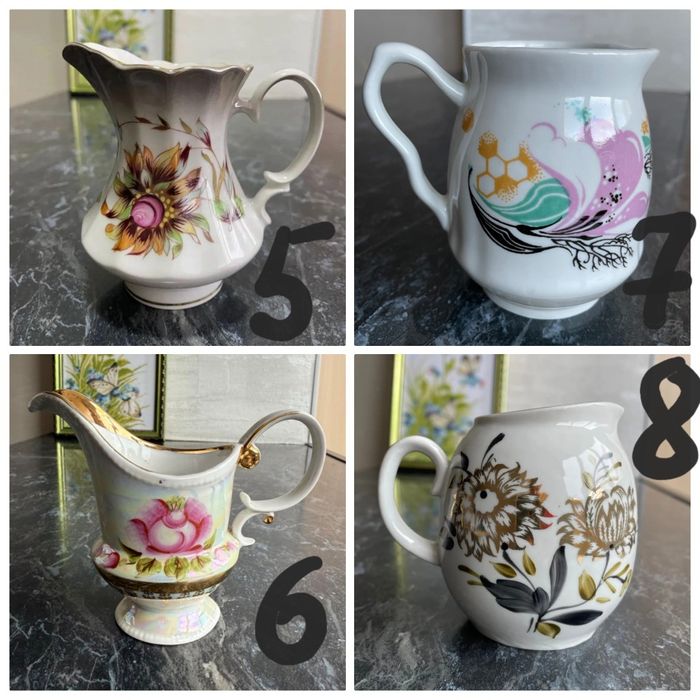 Молочник сливочник сервиз сервіз Вербилки Дулево порцеляна freiberger