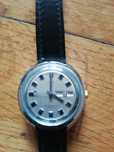 Relógio automático Timex a funcionar