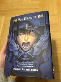 Manga tom 1 all you need is kill