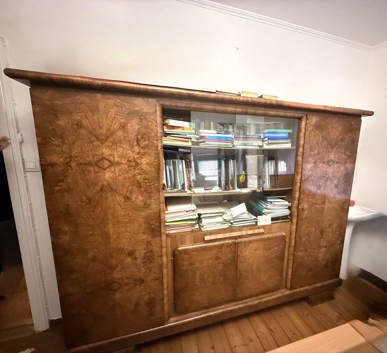 Sprzedam pilnie! Wyjątkowy komplet gabinetowy Art Deco z 1930 roku