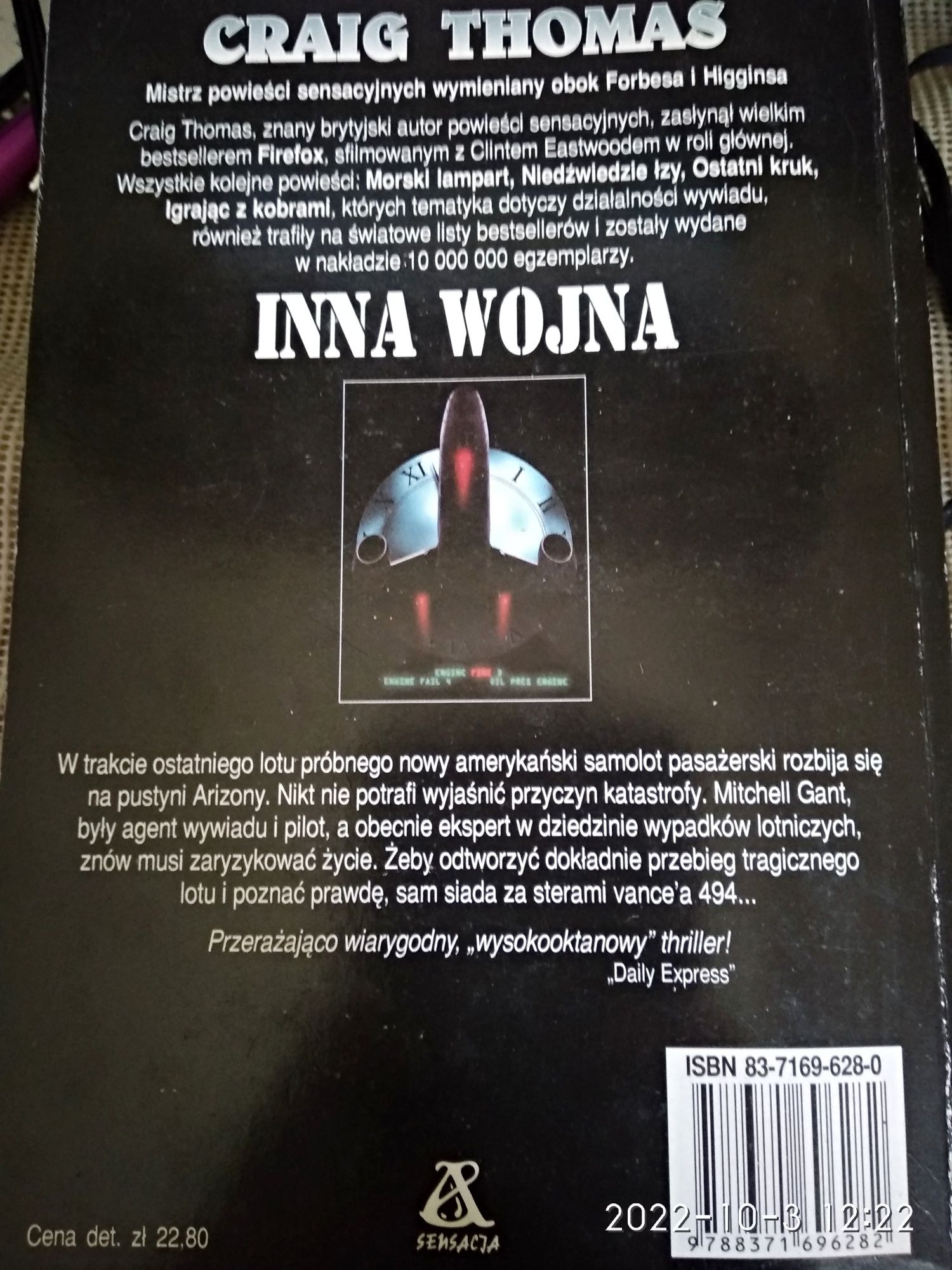 Inna wojna Craig Thomas