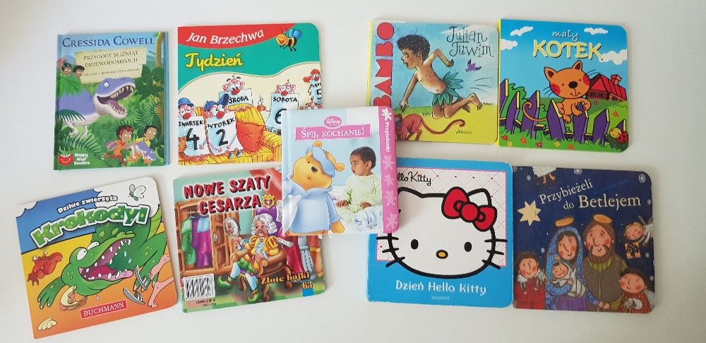 Książeczki dla dzieci maluchów