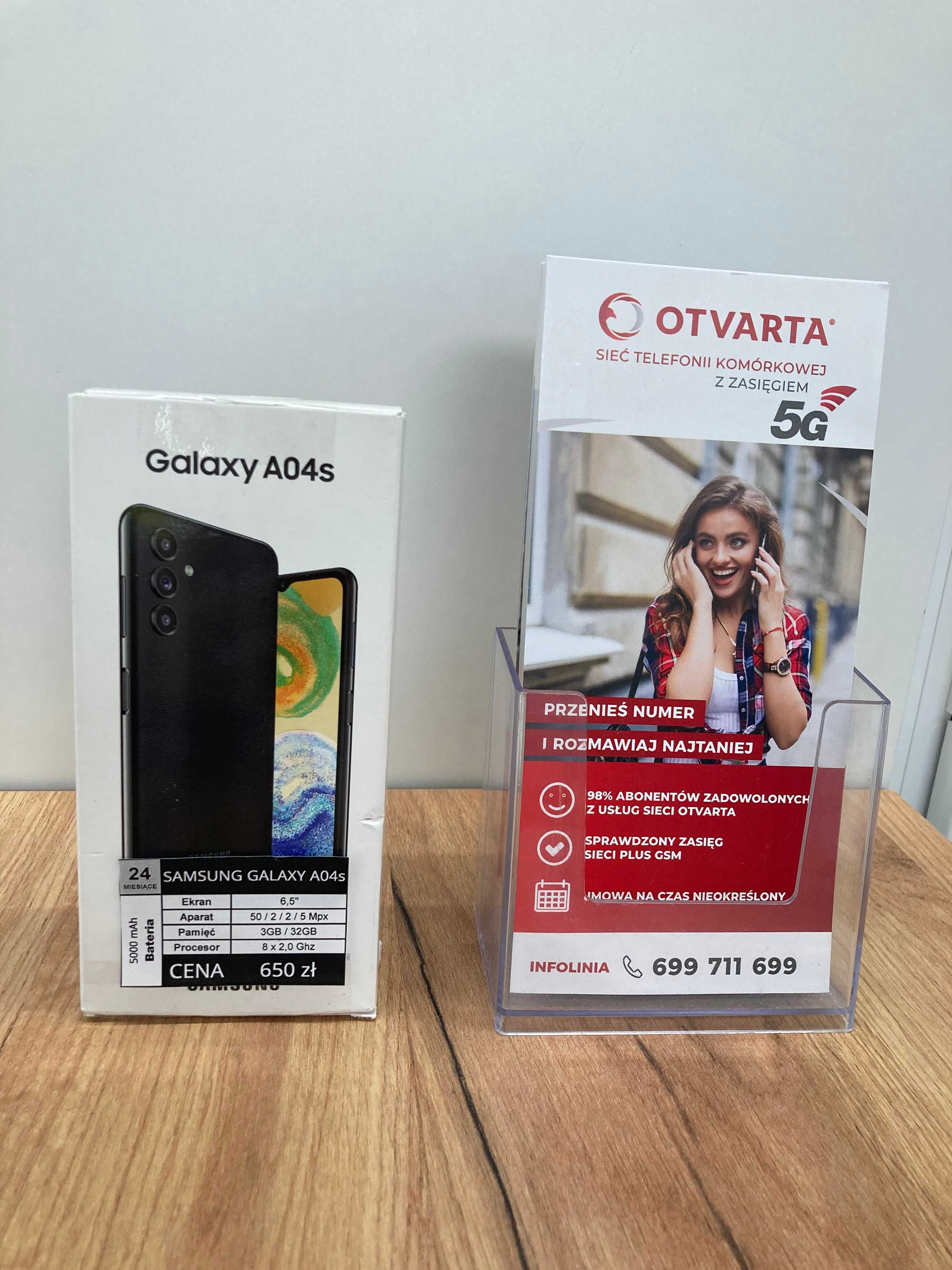 SAMSUNG GALAXY A04s, 32 GB, 24 m-ce gwarancji, MasterKom Piaseczno