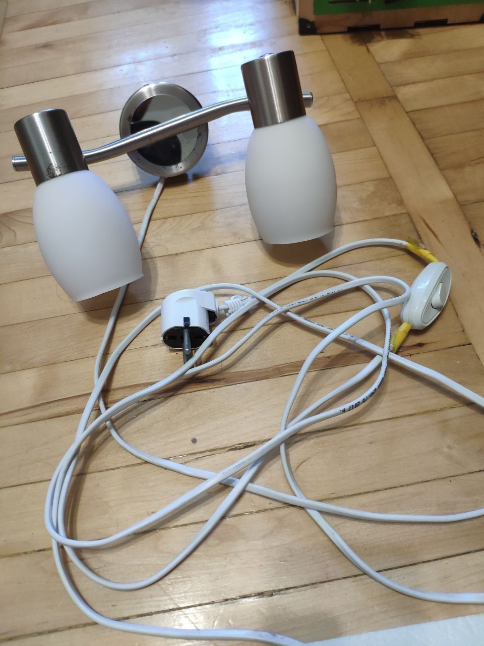 Світильник настінний спот 2 плафони LED