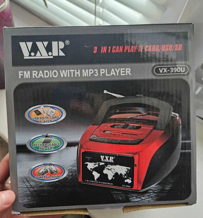 Fm radio with mp3 player VX-390U