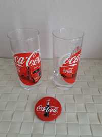 Szklanki kolorowe Coca cola