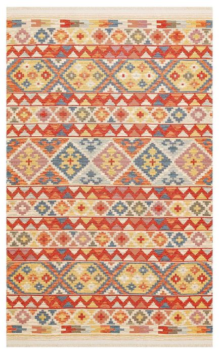 Dwustronny Dywan (Kilim) Antypoślizgowy we Wzory Etniczne, 60x90 cm