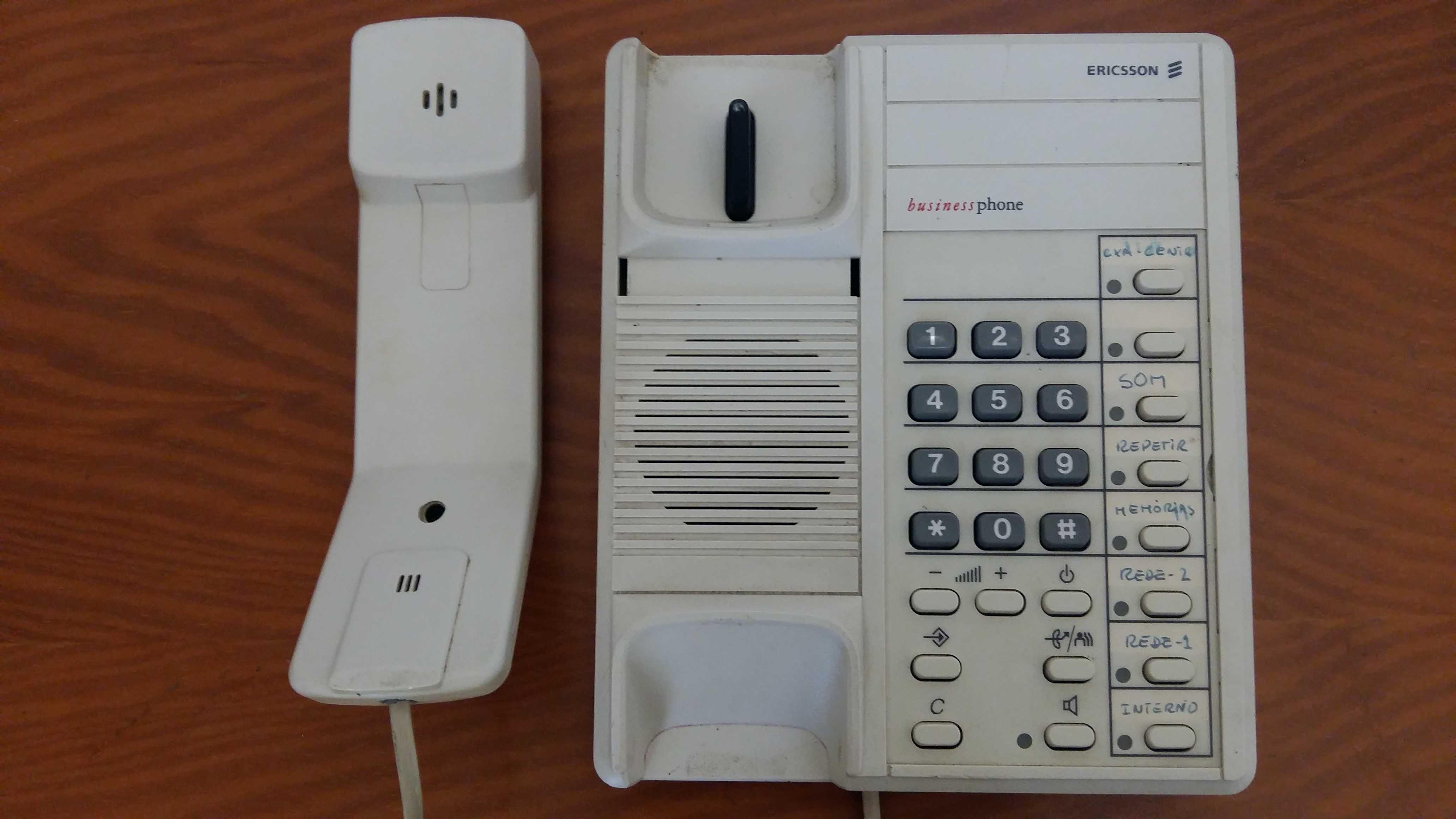 6 Telefones Ericsson - Central Telefónica