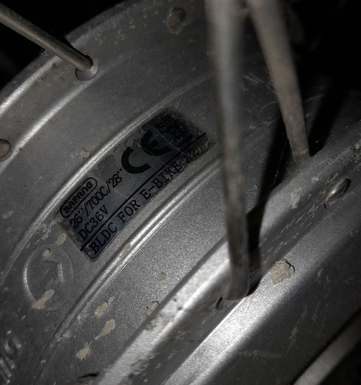 Rodas com motor bafang