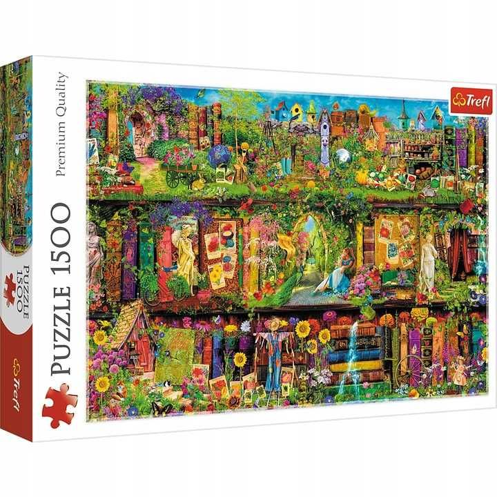 Puzzle Trefl 1500 elementów Baśniowa biblioteczka 26165