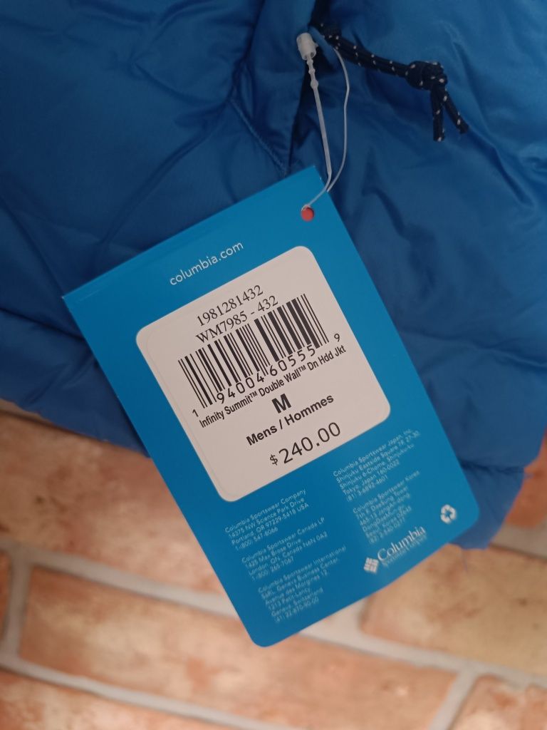 Kurtka męska puchowa Columbia Infinity Summit Double Wall Jacket M