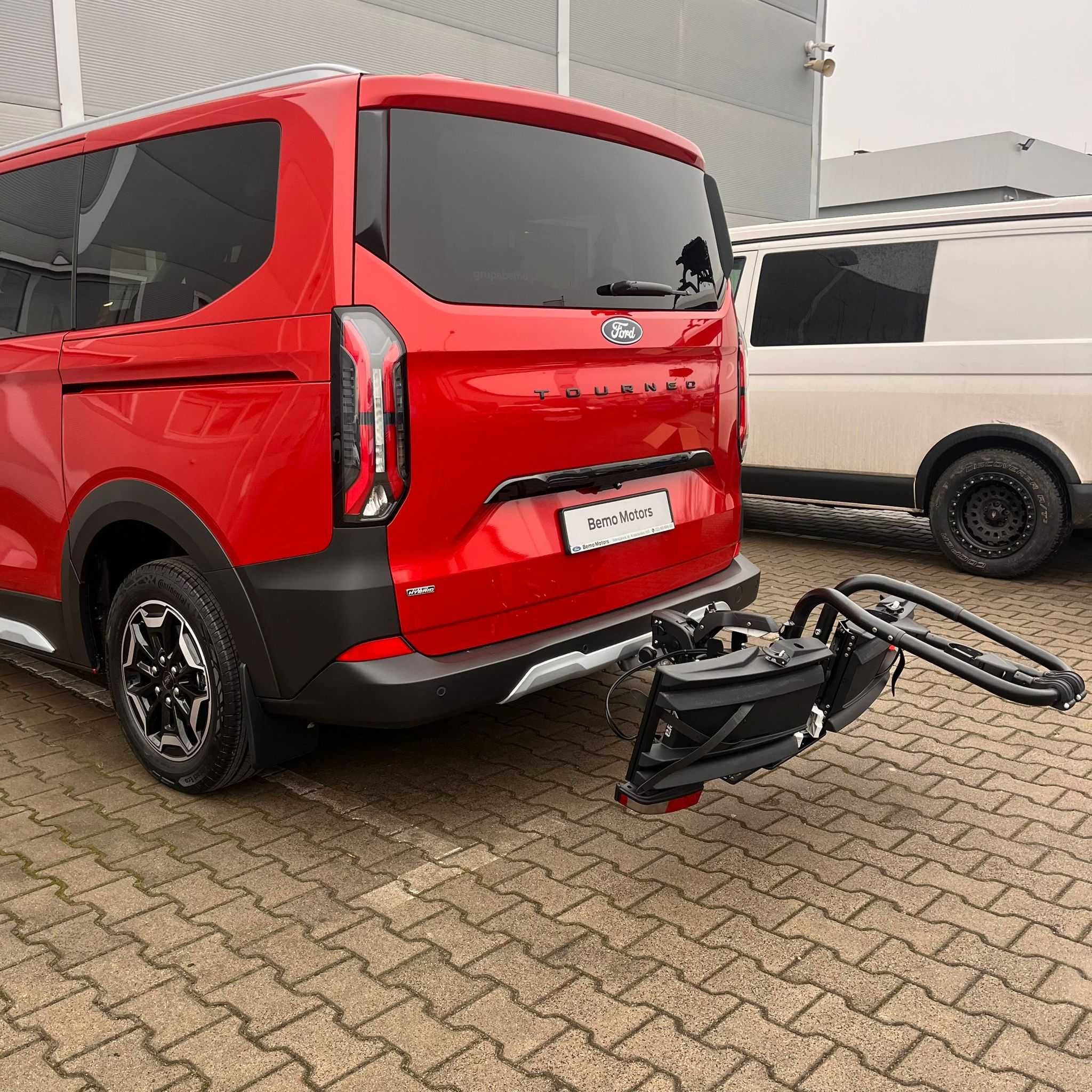 Uchwyt na rowery elektryczny, MTB, opona do 10cm - Ford Tourneo Custom