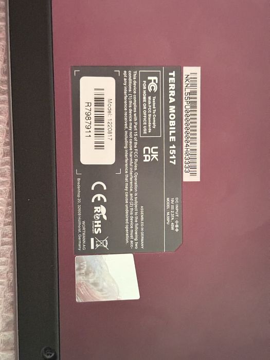 Ноутбук Terra Mobile 1517 / intel I5-1235U / RAM 16GB / 500GB