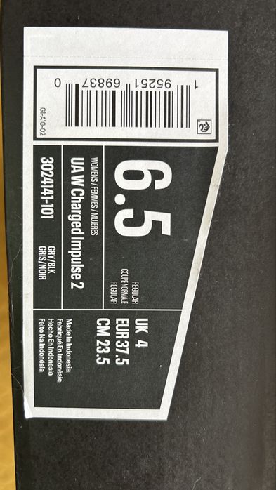 Nowe buty sportowe Under Armour 37,5