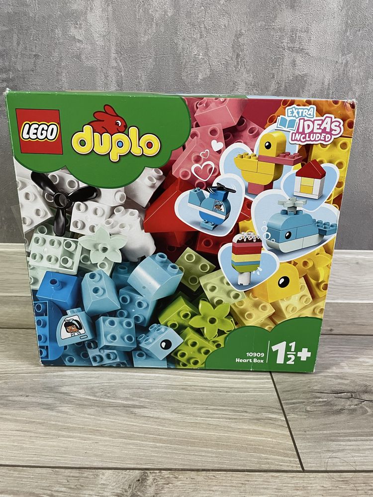 Конструктор лего дупло коробка серце lego duplo 10909