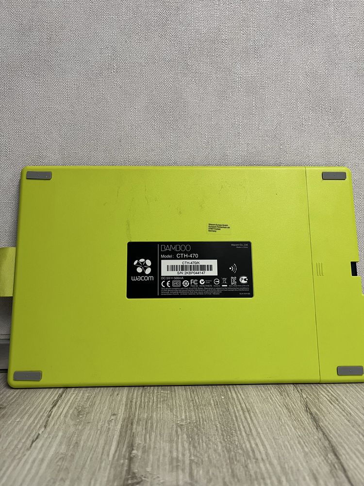 Графічний планшет Wacom Bamboo модель CTH-470