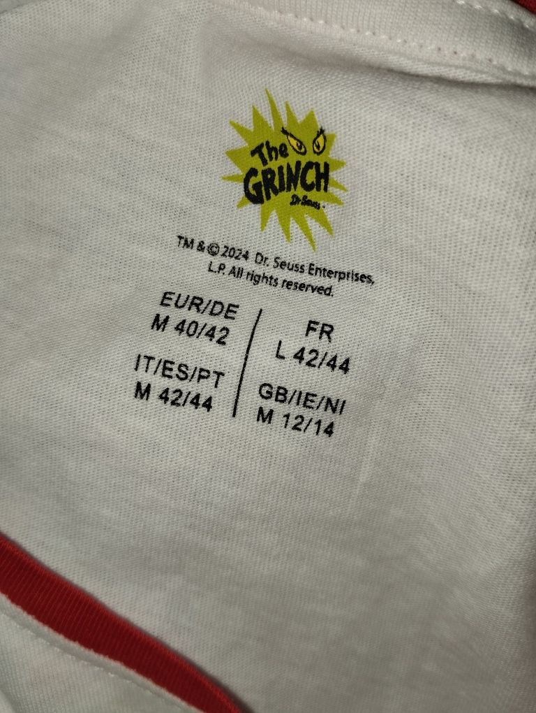 Nowa zimowa świąteczna piżama Grinch damska M