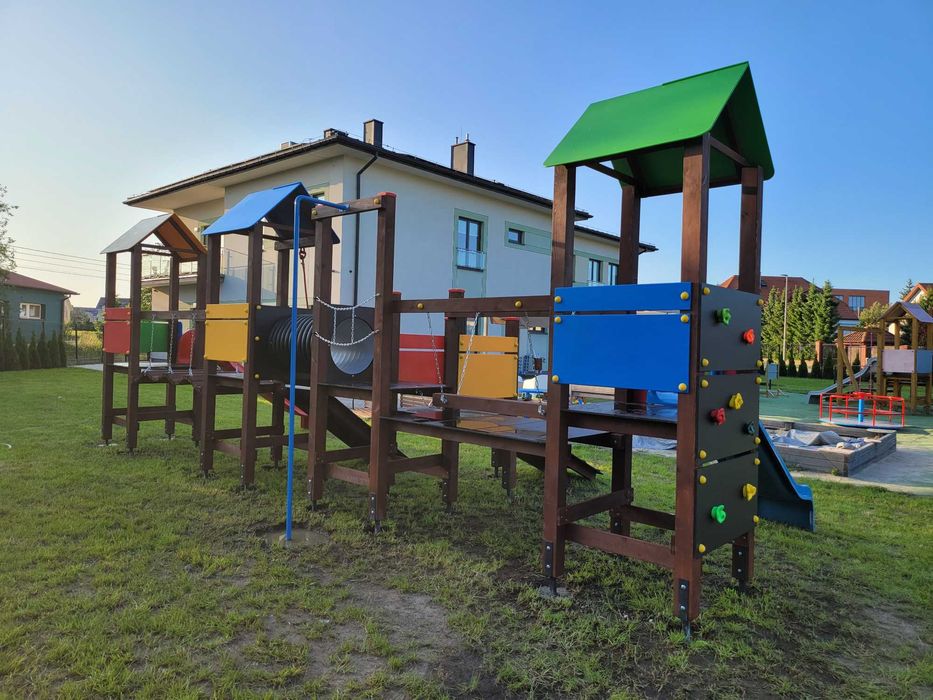 Plac zabaw z Certyfikatem PN-EN 1176 Zestaw pt "Smocza Polanka"